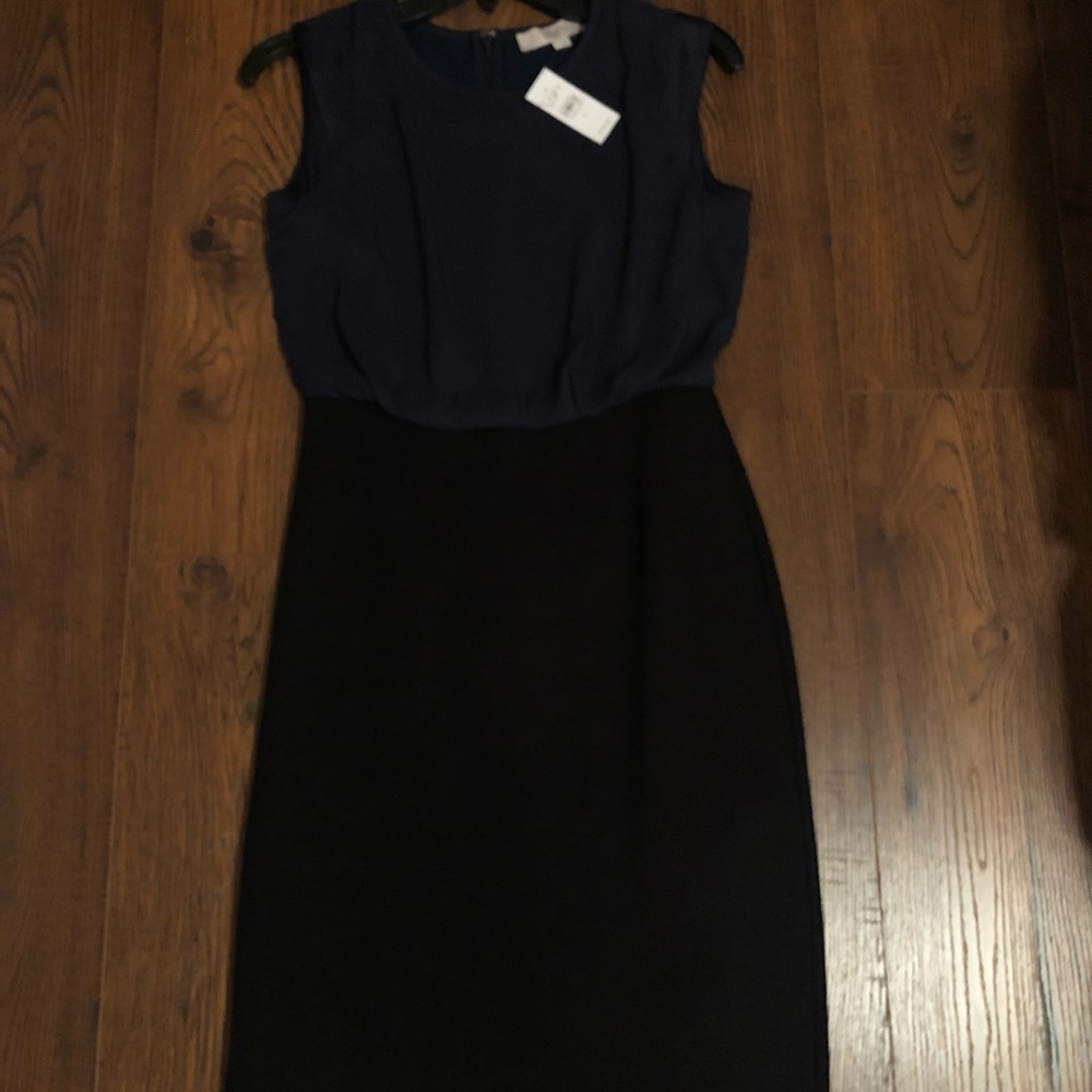 Loft color block dress Sz 0